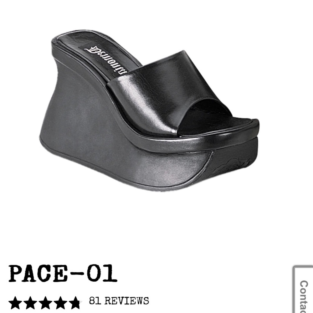 Demonia Pace-01 Platform Sandals